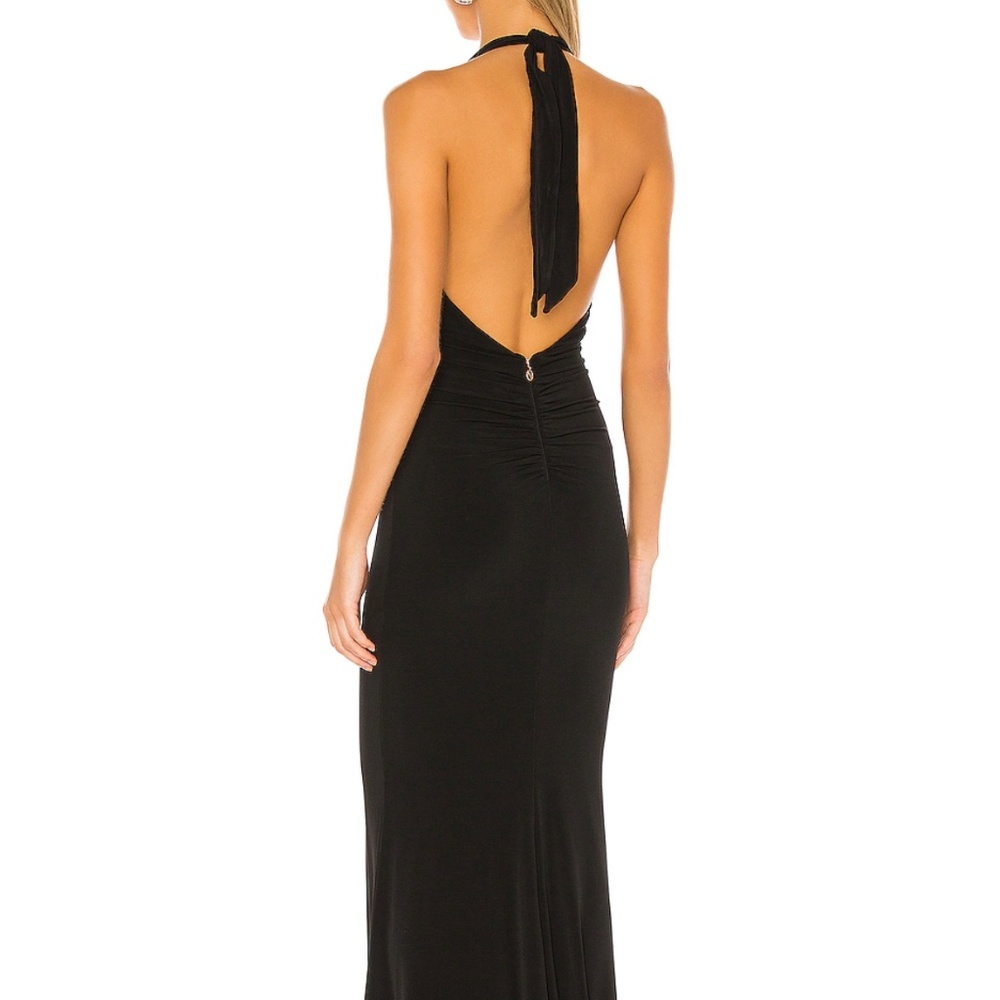 X REVOLVE Illegal Halter Gown